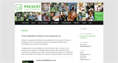 Desktop Screenshot of presentweb.be